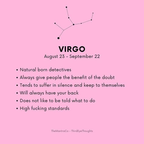 Third Eye Thoughts on Instagram: “What is your zodiac sign? ✨ Tag someone below! - Written by, @TheMantraCo” Funny Virgo Quotes, Funny Virgo, Virgo Energy, Eye Thoughts, All About Virgo, Leo Virgo Cusp, Virgo Personality, Instagram Bio Ideas, Zodiac Sign Virgo