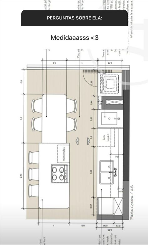 Home Decor kitchen idea decoration Skeatch Kitchen Design Rectangular, Wall To Wall Kitchen, Best Kitchen Layout, Kitchen Plan, Small Kitchen Design, 3d Floor Plans, 3d Floor Plan, Simple Kitchen Design, Kitchen Layout Plans