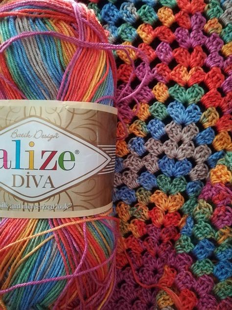 Alize Batik yarn example, Ravelry. Alize Yarn, Crocheting Stitches, Circle Vest, Crochet Prayer Shawls, Baby Rugs, V Stitch, Scarf Crochet, Flower Coloring Pages, Crochet Poncho