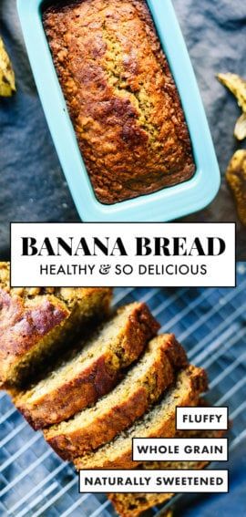 Best Banana Bread Ever, The Best Banana Bread, Banana Bread Recipe Healthy, Healthy Bread Recipes, Breakfast And Brunch, Healthy Banana Bread, Healthy Banana, Best Banana Bread, Banana Healthy