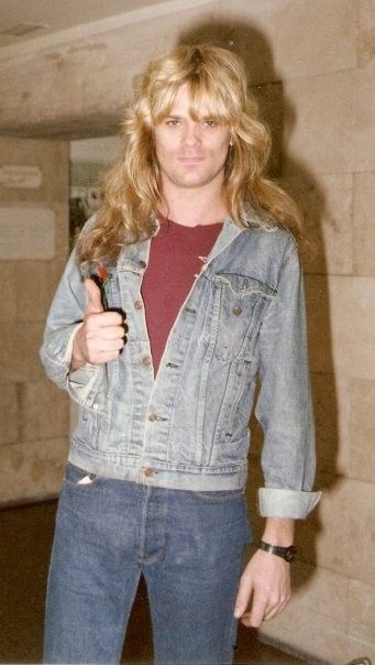 Mean Man Chris Holmes in W.A.S.P.  1986   photo by Victor Palau   #ChrisHolmes #MeanMan #wasp Chris Holmes Wasp, 80s Rock Hair, Chris Holmes, Rock Hair, Rock Hairstyles, 80s Rock, Palau, Wasp, Favorite Person