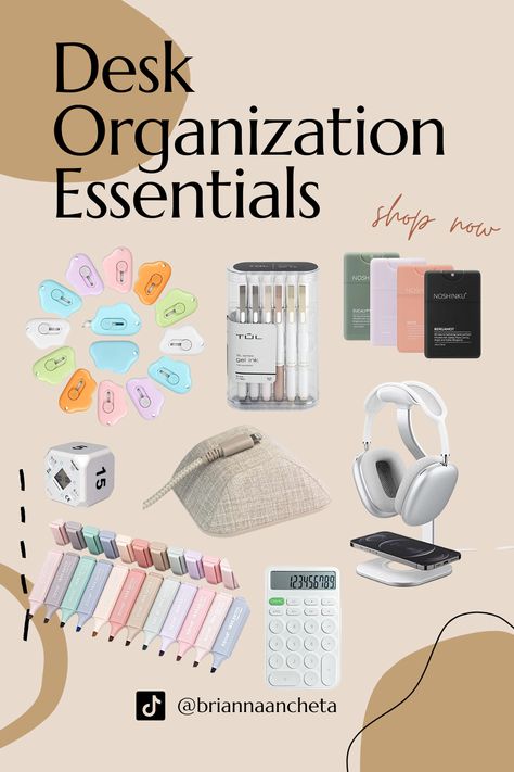 Work Office Essentials Women Desk, Amazon Desk Accessories, Desk Stuff Office Accessories, Cute Office Supplies Desk Accessories, Must Have Office Accessories, Work Desk Essentials, Home Office Amazon Finds, Must Have Office Supplies, Amazon Desk Organization