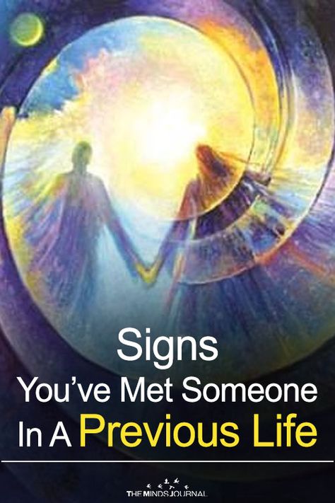 Signs You've Met Someone In A Previous Life - https://themindsjournal.com/signs-youve-met-someone-previous-life/ Past Life Memories, Follow Your Intuition, Mind Journal, Soulmate Signs, Spiritual Reality, Metaphysical Spirituality, Love Spiritual, Meeting Someone New, Old Souls