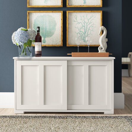 Brooklyn Kitchen, Kitchen Sideboard, White Sideboard, Wayfair Furniture, Room Update, Table Dining, Wood Sideboard, Sideboard Furniture, Mud Room