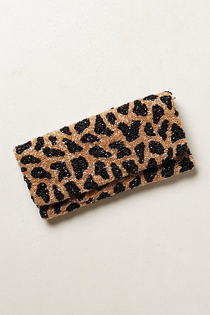 Leopard print Cheetah Bag, Leopard Clutch, Beaded Clutch Bag, Diy Clutch, Baggage Claim, Handbag Heaven, Chic Gifts, Beaded Clutch, Best Bags