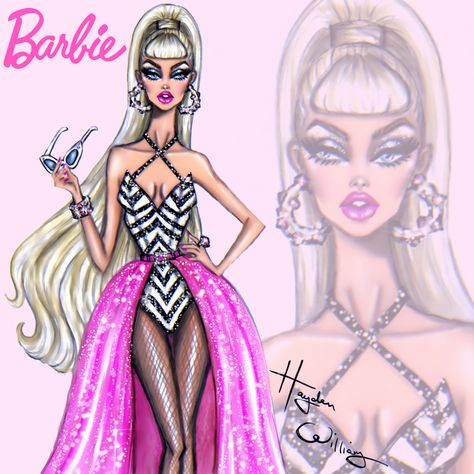 Happy 59th Birthday #Barbie  #BarbaraMillicentRoberts #1959 #TeenageFashionModel #FashionDoll #Doll Hayden Williams Fashion, Happy 59th Birthday, 59th Birthday, Birthday Barbie, 59 Birthday, Hayden Williams, Dress Art, Fashion Sketchbook, Pastel Pink Aesthetic