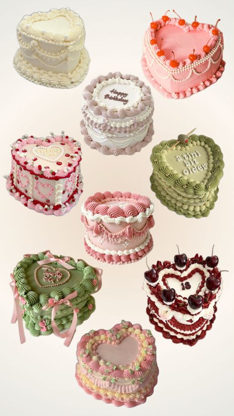 Cute cakes, birthday cake, croquette, viral, trendy, cute, vintage cake, girly cake Cute Cakes Birthday, Girly Cakes, Croquettes, Vintage Cake, Cute Cakes, Birthday Cake, Cake, Birthday