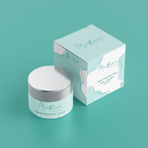 Packaging design for an imaginary face cream brand Moisturizer Box Packaging Design, Body Cream Packaging Design, Cream Packaging Design Skin Care, Moisturizer Packaging Design, Face Cream Packaging Design, Skin Cream Packaging, Face Cream Packaging, Body Cream Packaging, Balm Packaging