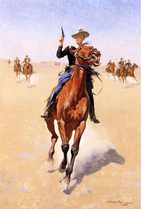 Image detail for -Frederic Remington Paintings - Frederic Remington The Trooper ... Calendar Illustration, American Indian Wars, Apache Indian, Frederic Remington, Vintage Calendar, The Trooper, Western Paintings, Western Artist, West Art