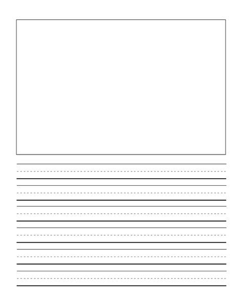 first grade writng paper template with picture | Journal Writing/Handwriting Paper FREEBIE Kindergarten Personal Narrative Writing, Narrative Writing Template, Kindergarten Journal, Handwriting Paper Kindergarten, Kindergarten Transportation, Handwriting Worksheets For Kindergarten, Kindergarten Journals, Spring Worksheets, Kindergarten Writing Paper