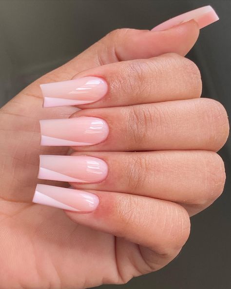 Nude Acrylic Nails, Acrylic Nails Nude, Winter Designs, Tapered Square Nails, French Tip Acrylic Nails, Simple Acrylic Nails, Short Square Acrylic Nails, Acrylic Nails Coffin Pink, Long Square Acrylic Nails