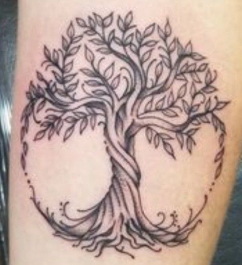 Tree Silhouette Tattoo, Tree Tattoo Men, Tattoo Tree, The Trend Spotter, Family Tree Tattoo, Tree Tattoos, Touch The Sky, Tree Of Life Art, Tree Of Life Tattoo