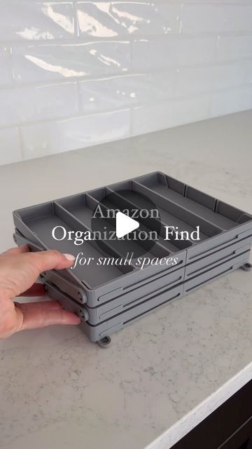 Sarah Colussi on Instagram: "Comment DRAWER and I will send you a DM with links to shop. Also linked in my Amazon Shop under DRAWER ORGANIZATION.  AMAZON organization for small spaces, this multi-level drawer organizer will maximize space. It has 3 tiers, adjustable dividers and adhesive strips for the bottom to keep it in place. I used it in our kitchen for our junk drawer but I also love the idea of using it for makeup or jewelry…or even in an office drawer.   #amazonfind #organizeyourlife #organizedhome #organizeddrawers #organizewithme #homefinds #homeorganization #drawerorganization #kitchenorganization #amazoncanada" Organization For Small Spaces, Amazon Organization, Junk Drawer Organizing, Office Drawer, Drawer Organization, Kitchen Drawer Organization, Amazon Shop, Drawer Organizer, Kitchen Drawers