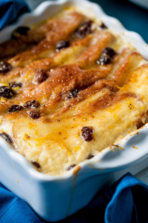 Geoffrey Smeddle uses brioche in this bread and butter pudding recipe to give a luxurious twist to this classic winter warmer Brioche Bread And Butter Pudding, Brioche Pudding, Bread And Butter Pudding Recipe, Brioche Bread Pudding, Butter Pudding, Pudding Pies, Great British Chefs, Brioche Bread, Bread And Butter Pudding