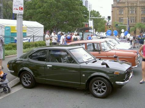 1973 Toyota Corolla SR5 Coupe 1972 Toyota Corolla, Datsun 710, Jdm Drift, Old School Cars, Car Inspiration, Car Mods, Car Projects, Toyota Cars, Car Stuff