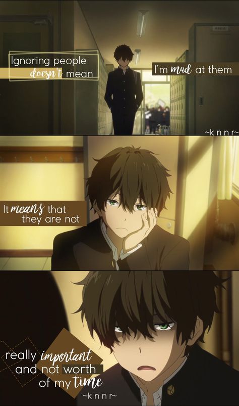 Hyouka Oreki Quotes, Oreki Houtarou Quotes, Oreki Quotes, Hyouka Quotes, Anime Quotes Deep, Anime Thoughts, Hyouka Oreki, Anime Sayings, Desenhos Love