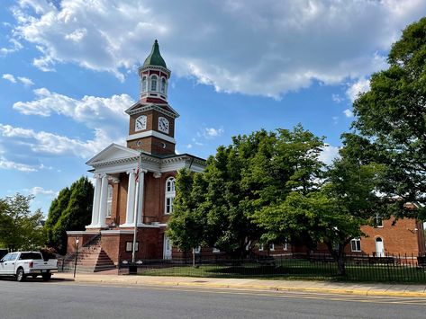 Culpeper County Courthouse in Culpeper, Virginia. Paul Chandler May 2021. Culpeper Virginia, Urban Area, Leaning Tower Of Pisa, New Pictures, Virginia, My Pictures, Built In, Building, Photography