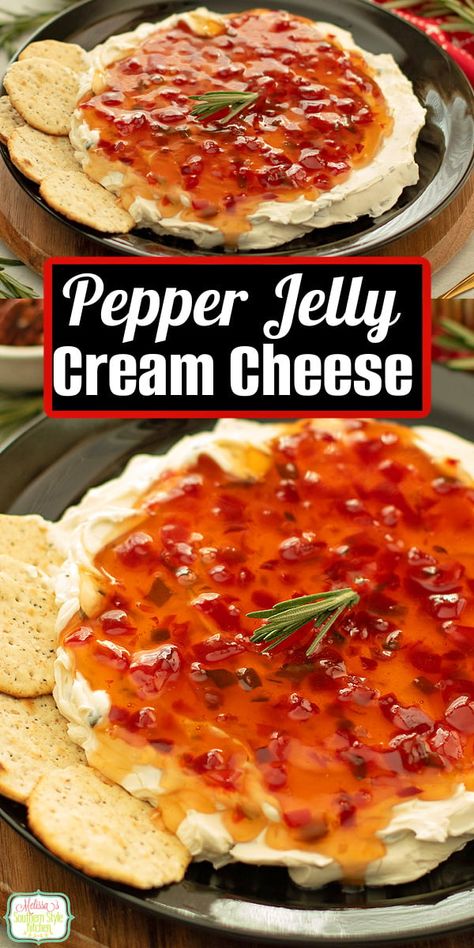 Jalepeno Dip Cream Cheese Easy, Recipe For Pepper Jelly, Cream Cheese Wrapped Olives 12 Tomatoes, Baked Red Pepper Jelly Dip, What To Make With Pepper Jelly, Jose Peppers Espinaca Dip, Cream Cheese And Red Pepper Jelly Dip, Dips With Pepper Jelly, Pepper Jelly Cheese Ball Recipes