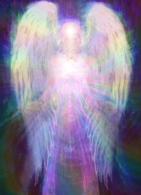 Angel Aurora: Look For The Rainbows Angels Touch, I Believe In Angels, Dream Painting, Angelic Realm, Angels Among Us, Angels In Heaven, Guardian Angels, Angel Pictures, Angels And Demons