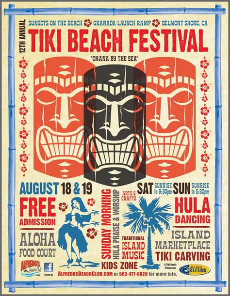 Tiki Beach Festival | Alfredo's Beach Club - August 18 & 19, 2012 Tiki Bar, Tiki Mug, Tiki Décor, Tiki Art! Totem Tiki, Tiki Pop, Tiki Hawaii, Tiki Decor, Tiki Totem, Tiki Lounge, Enchanted Tiki Room, Tiki Art, Hawaiian Tiki