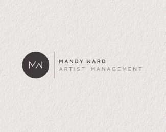 플랫 로고 디자인  monogram logo Simple Name Logo Design, Personal Logo Design Graphic Designers, Artist Name Logo, Logo For Artist, Mw Monogram, Wm Logo, Mw Logo, Typographie Logo, Logos Photography