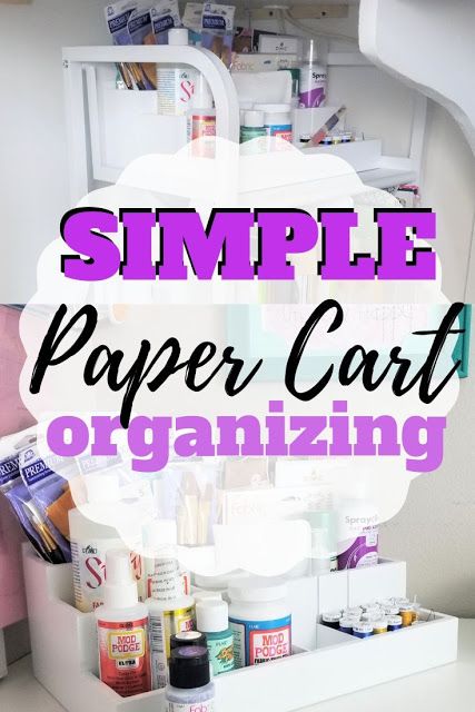 Sew Simple Home: Get Organized with Totally Tiffany Paper Cart and ... Totally Tiffany Organization Ideas, Sewing Supplies Organization, Totally Tiffany, Ikea Alex, Organize Craft Supplies, Sewing Supplies Storage, Sew Simple, Scrapbook Room, Sewing Space