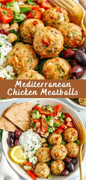 Mediterranean Chicken Meatballs Recipe Introduction Mediterranean cuisine is celebrated for its fresh, flavorful, and healthy ingredients. This recipe for Mediterranean Chicken Meatballs brings together lean ground chicken, vibrant herbs, and aromatic spices, creating a dish that’s not only delicious but also nutritious. Perfect for a weeknight dinner or as an appetizer for a gathering, these […] Herby Mediterranean Meatballs, Meals For Low Cholesterol, Healthy Recipes For Cholesterol, Mediterranean Food Prep Ideas, Healthy Meditteranean Recipes, Healthy Meals Easy On Stomach, Mediterranean Diet Meatballs, Lean Food Recipes, Healthy Recipes Appetizers