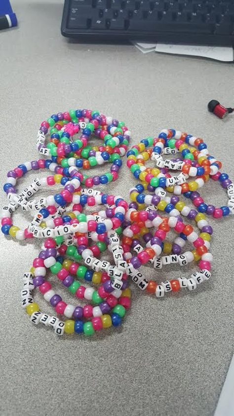 Rave Kandi Ideas Edm, Kandi Creations, Rave Kandi Ideas, Kandi Jewelry, Fun Beads, Rave Bracelets, Rave Kandi, Kandi Inspo, Scene Accessories