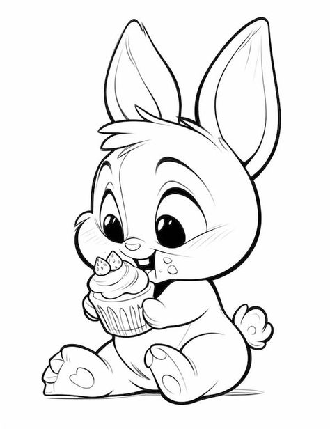 Disney Easter Coloring Pages, Colouring Sheets For Kids, Coloring Animals, Cupcake Coloring Pages, Bunny Coloring, Our Mindful Life, Coloring Books For Kids, Animals Coloring Pages, Minecraft Coloring Pages