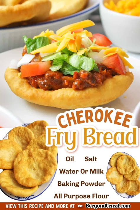 Indian Tacos Recipe Frybread With Yeast, Authentic Fry Bread Native American, Fry Bread With Yeast, Indian Bread Recipes Native American, Native American Fried Bread, Native American Fry Bread Recipe With Yeast, Fried Indian Bread, Indian Tacos Native Americans, Indian Fry Bread Recipe Easy Air Fryer