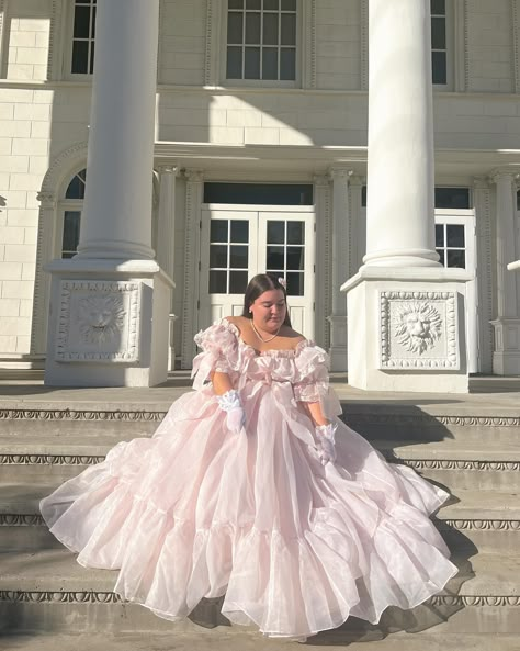 Sugarplum dreams 🎀☁️🩰 Wearing the @selkie Carriage Gown 🏹 Code “molliedaniela” for 10% off at selkiecollection.com! #selkie #selkiecollection #selkiegown #selkiedress #princessdress #princessgown #gown #plussizegown #plussizedress #fluentinpink #pinkpinkpink #pinkaesthetic #pinkdress #coquetteaesthetic #dolletteaesthetic #softgirl #softgirlaesthetic #pinkmas #losangelesblogger Princess Dress Plus Size, Selkie Wedding Dresses, Selkie Dress Plus Size, Selkie Dress Wedding, Selkie Gown, Pink Selkie Dress, Pink Poofy Dress, Black Princesscore, Plus Size Princess