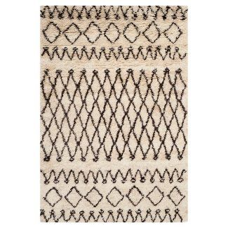 Medium Pile (.5-1") : Area Rugs : Target Black And White Rug, Moroccan Area Rug, Geometric Area Rug, Perfect Rug, Brown Area Rugs, Brown Rug, Hand Tufted Rugs, Contemporary Rugs, Accent Rugs