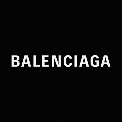 White Font Logo with Noir Background Balenciaga Logo Design, Balenciaga Wallpaper, Balenciaga Branding, Gelato Logo, Current Wallpaper, Face Cap, Modern Chic Wedding, Balenciaga Style, New Images Hd