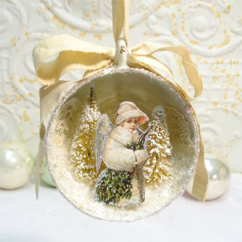 Christmas Tea Cups Crafts, Teacup Christmas Ornaments, Tea Cup Ornaments, Tea Cup Crafts, Teacup Ornaments, Teacup Christmas, Cup Ornaments, Victorian Winter, Winter Angel