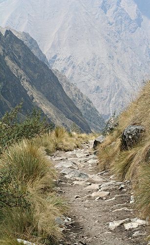 Mountain Path Mountain Pathway, Path On Hill, Cliff Photography, Mountain Path, Mountain Path Drawing, Mountain Terrain, Mountain Trail Aesthetic, Valley Between Two Mountains, Rock Path