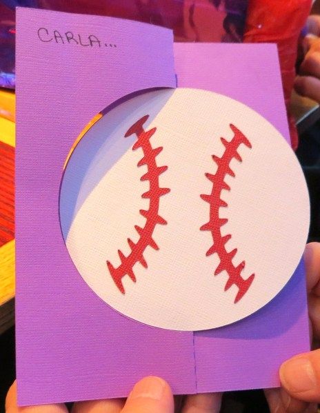 IMG_0327 Cardmaking Techniques, Baseball Crafts, Silhouette Online Store, Birthday Cards For Boys, Baseball Theme, Baseball Birthday, Red Paper, Kids Birthday Cards, Handmade Birthday Cards