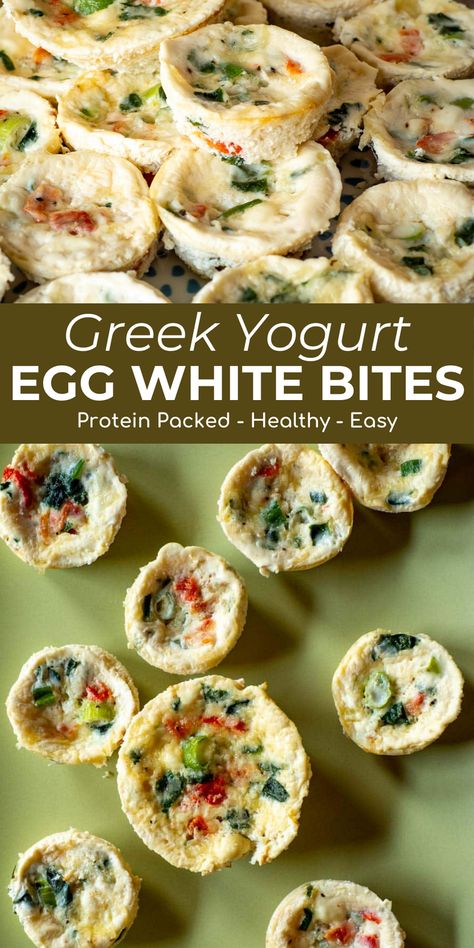 Fall in love with the perfect blend of texture and flavor in these Copycat Starbucks Egg White Bites! Baked in a muffin tin, this homemade version replicates the sous vide magic without the need for fancy equipment. Ideal for meal prep, these easy breakfast bites boast simplicity in ingredients and a much more budget-friendly option. Egg White Bites Recipe, Starbucks Egg White Bites, Croissants Breakfast, Egg White Bites, Egg White Muffins, Greek Yogurt Eggs, Best Egg Recipes, Eggs In Muffin Tin, Egg White Recipes