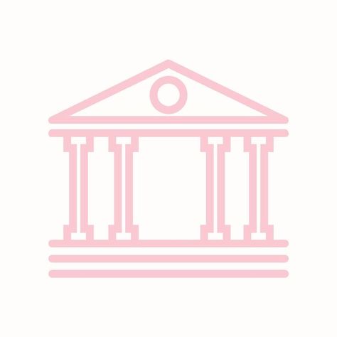 Pink Bank Icon, Bank App Icon, Iphone Customization, Banks Icon, Phone Customization, Mobile App Icon, Icons App, Pink Icons, Banking App