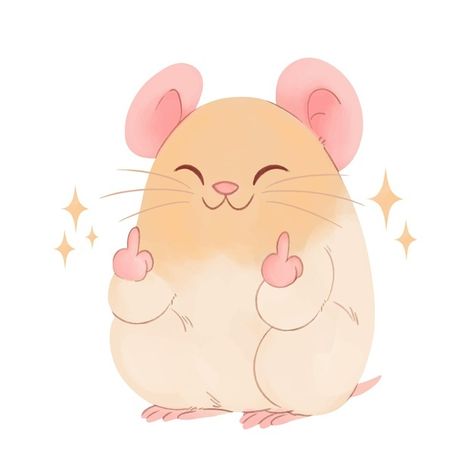 Rat Drawn Cute, Mouse Character, Mouse Illustration, Mouse Drawing, Calendar Pictures, Body Base Drawing, Cute Rats, Pokemon Coloring, Cute Hamsters