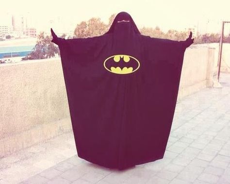 batman abaya/niqab Cape, Batman