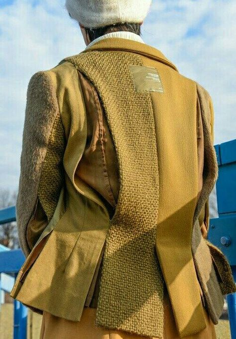 Deconstruction Fashion, Ropa Upcycling, Bloomingdales Fashion, Pleats Please, Creation Couture, Clothing Details, Pleats Please Issey Miyake, 가을 패션, Tailored Jacket