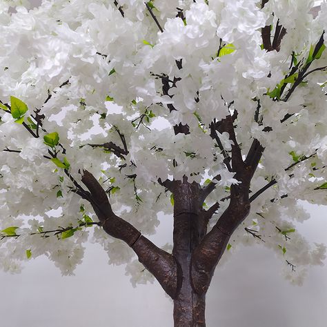 Large simulated cherry blossom trees, cherry blossom trees manufacturers White Cherry Blossom Tree, Artificial Cherry Blossom Tree, Wisteria Tree, Store Concept, Wood Trunk, White Cherry Blossom, Banyan Tree, Peach Trees, Artificial Trees