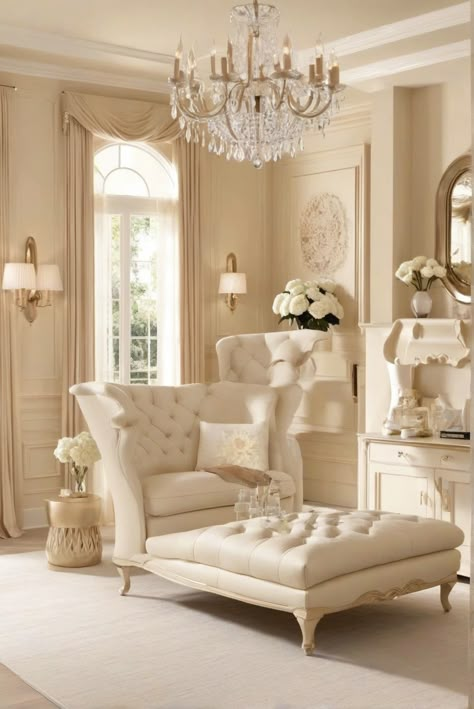 - Cream paint 
- Elegance 
- Home décor 
- Timeless design Cream Walls White Furniture, Cream Paint Living Room, Cream Color Room, Cream Interior Design, French Style Interior Design, Cream Paint Colors, Cream Furniture, Bedroom Inspiration Cozy, Paint Color Trends