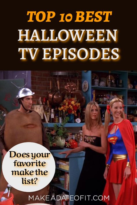 Friends Halloween Episode, Best New Movies, Halloween Episodes, Date Ideas For New Couples, Favorite Tv Characters, Romantic Date Night Ideas, Friends Tv Show Quotes, Friends Episodes, 30 Rock