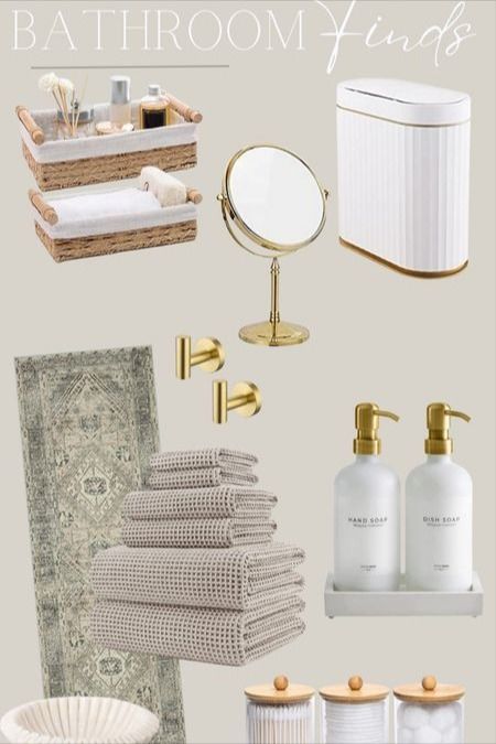 Bathroom Essentials Amazon Bathroom Finds, Amazon Bathroom Decor, Bathroom Finds, Neutral Bathroom Decor, Amazon Bathroom, Bathroom Counter Decor, Neutral Bathroom, Amazon Decor, Amazon Home Decor