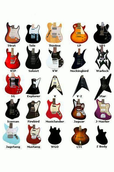 The Chats Band, Basic Chords Guitar, Guitar Body Shapes, Guitar Types, Guitar Brands, Guitar Shapes, Guitar Bodies, Learn Guitar Chords, Acoustic Guitar Music