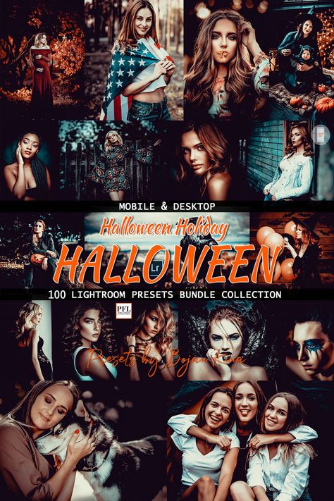 Dark Moody Preset, Halloween Filters, Lr Preset, Lightroom Presets Bundle, Edit Photos, Free Presets, Digital Goods, Halloween Photos, Etsy Products