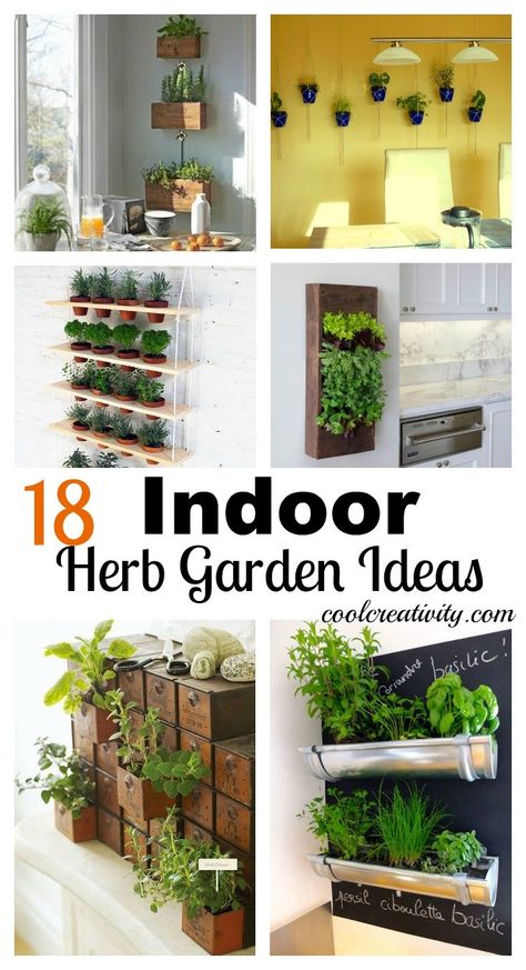 18 Indoor Herb Garden Ideas Indoor Herb Garden Ideas, Herb Garden Ideas, Vegetable Garden Beds, Spice Garden, Herb Garden In Kitchen, Diy Herb Garden, Indoor Herb, Herb Garden Design, Backyard Garden Landscape