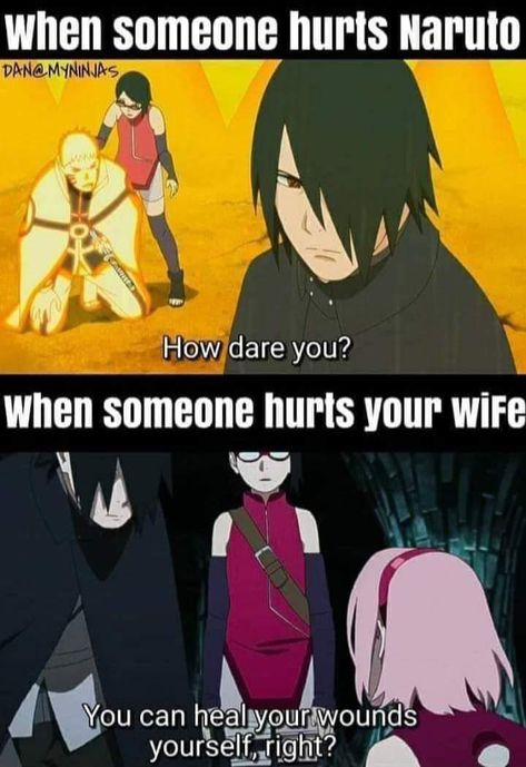 Naruto is his first kiss after all. - ThorGift.com - If you like it please buy some from ThorGift.com Naruto And Sasuke Funny, Naruto Meme, Funny Naruto, Naruto Facts, Naruto Akatsuki Funny, Akatsuki Funny, Funny Naruto Memes, Naruto Sakura, Naruto Stuff