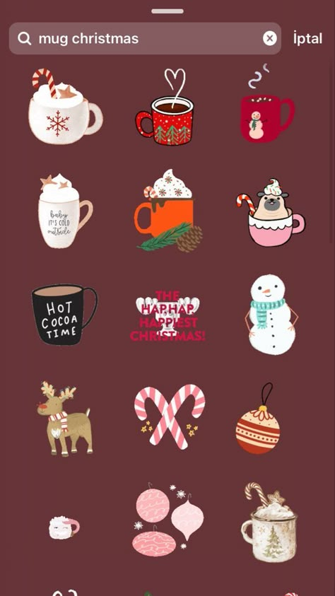 Christmas Gifs Instagram, Christmas Stickers Instagram, Christmas Photo Ideas Instagram, Instagram Story Inspiration, Gif Insta, Ig Stickers, Instagram Story App, Gifs Instagram, Story Sticker